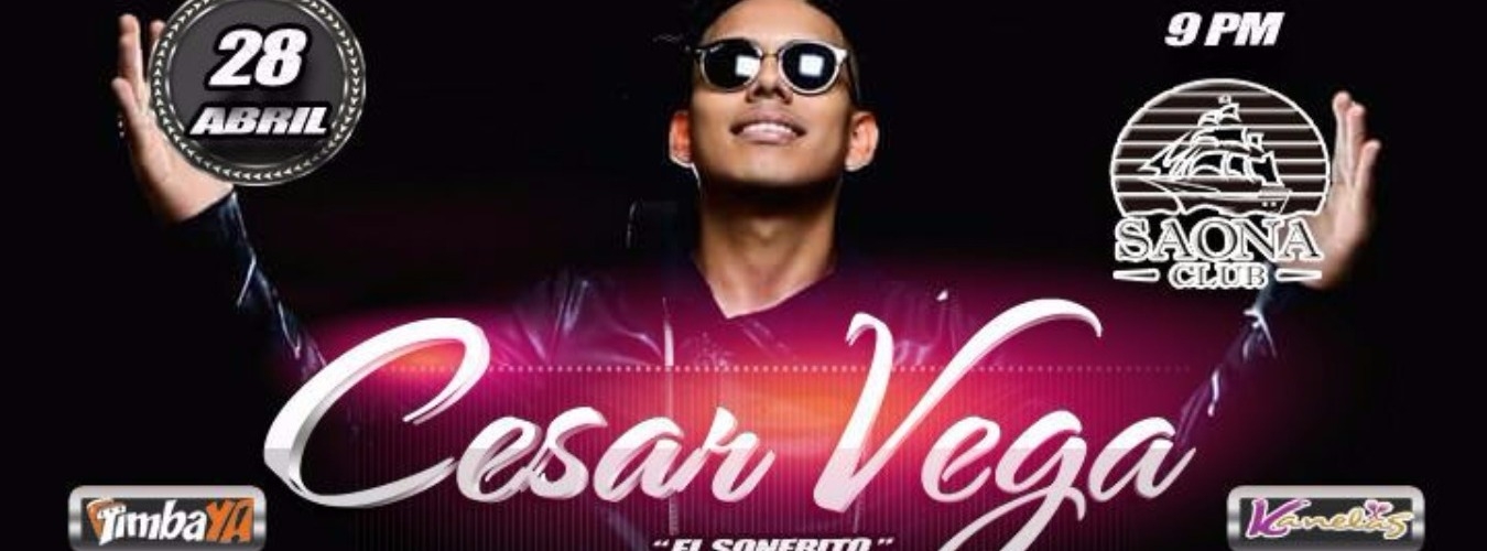 CESAR VEGA "EL SONERITO" - VIER 28 // SAONA CLUB image