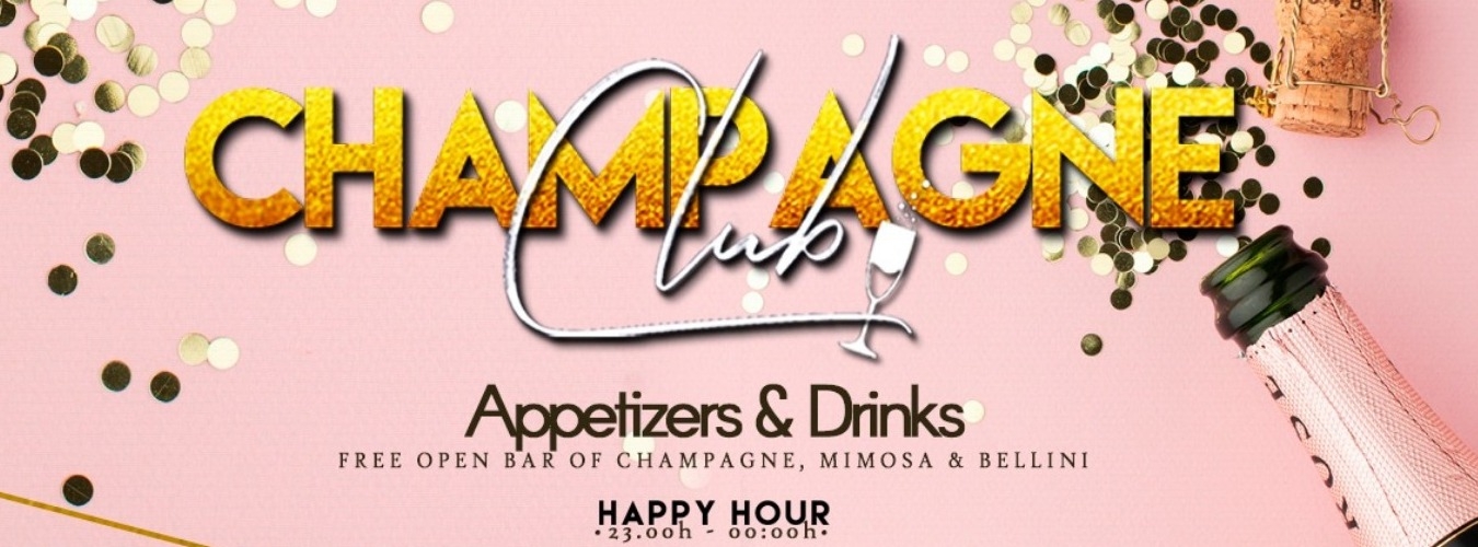 CHAMPAGNE CLUB  @ LARIOS CLUB ( Champagne Open bar ) image