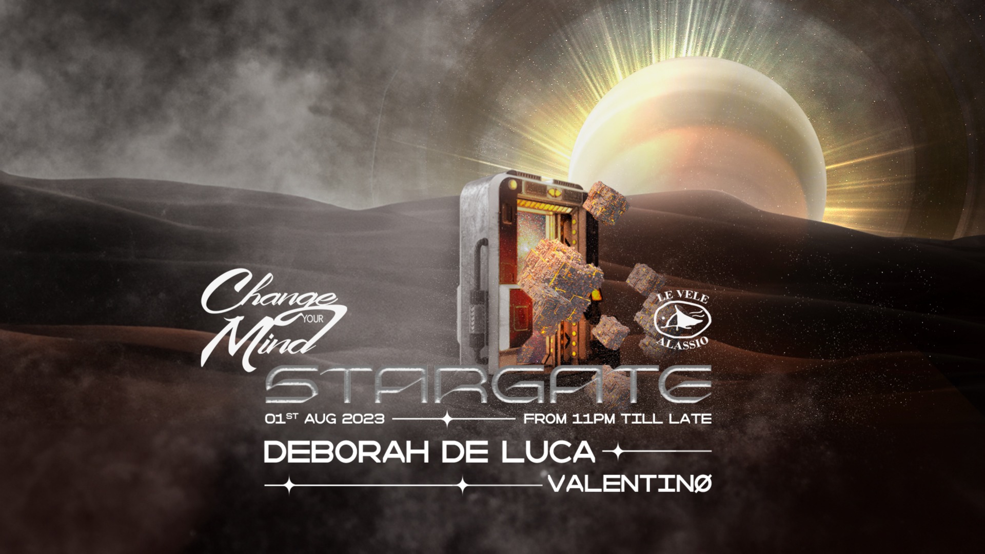 Change Your Mind Stargate w/ Deborah De Luca Tuesday 1st August 2023 image