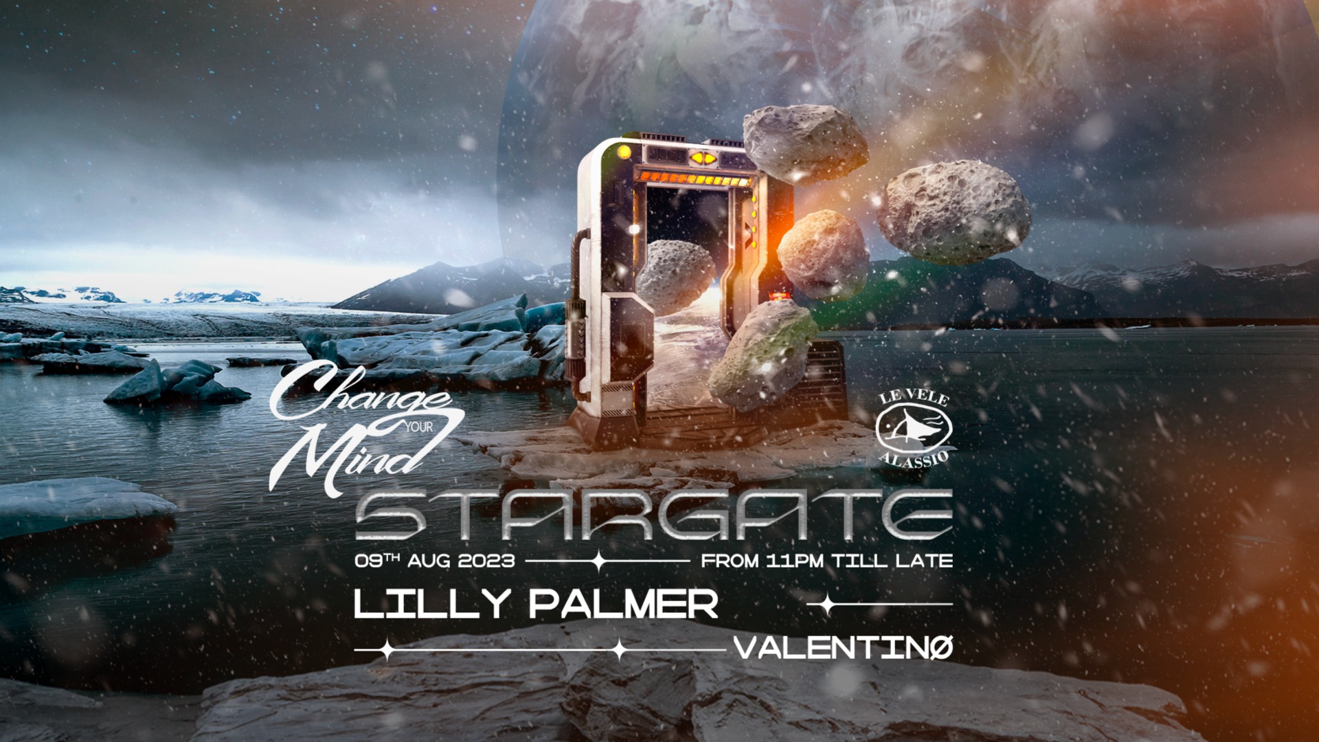 Change Your Mind Stargate w/ Lilly Palmer Wednesday 9th August 2023 image