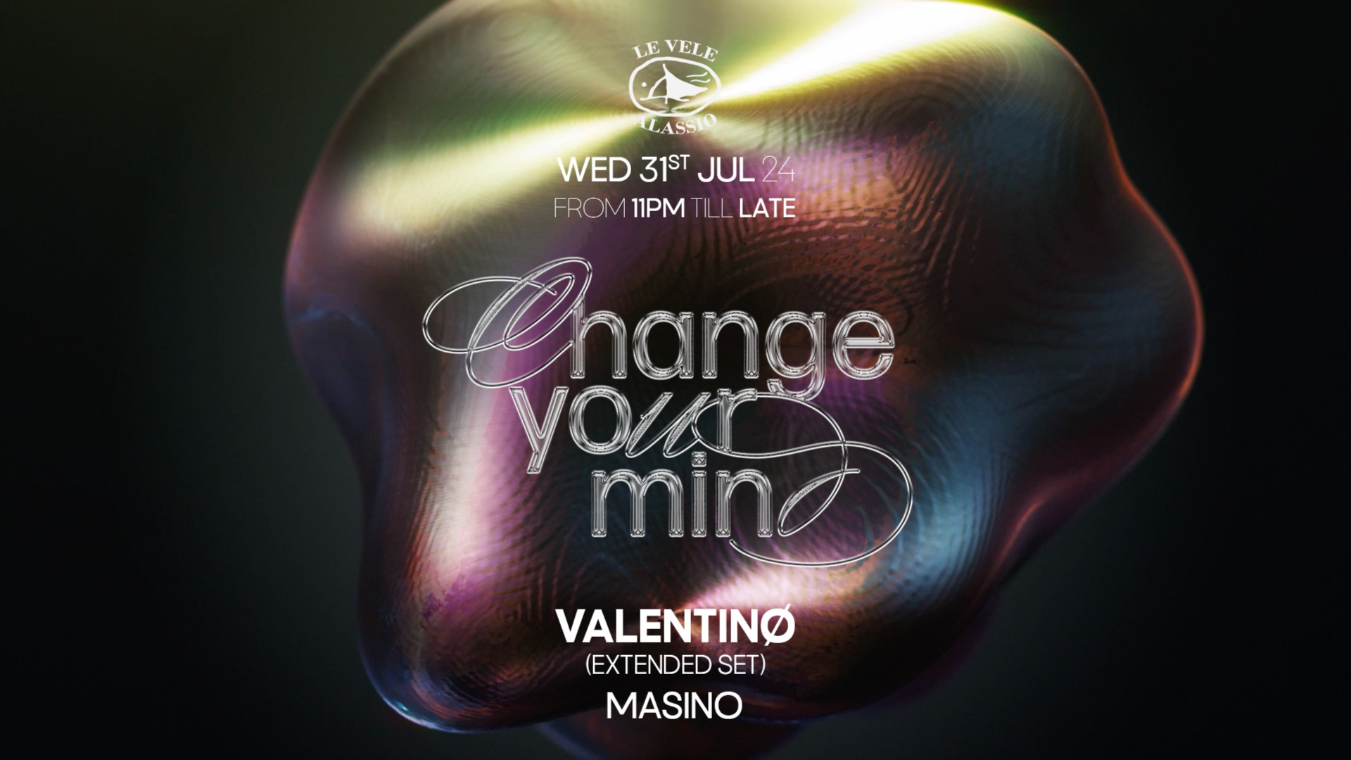 Change Your Mind Wed 31st Jul 2024