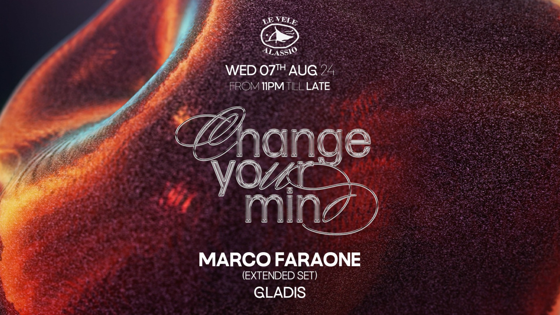 Change Your Mind Wed 7th Aug 2024