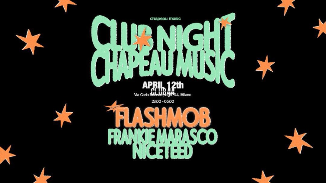 Chapeau Music: Flashmob, Niceteed, Frankie Marasco image