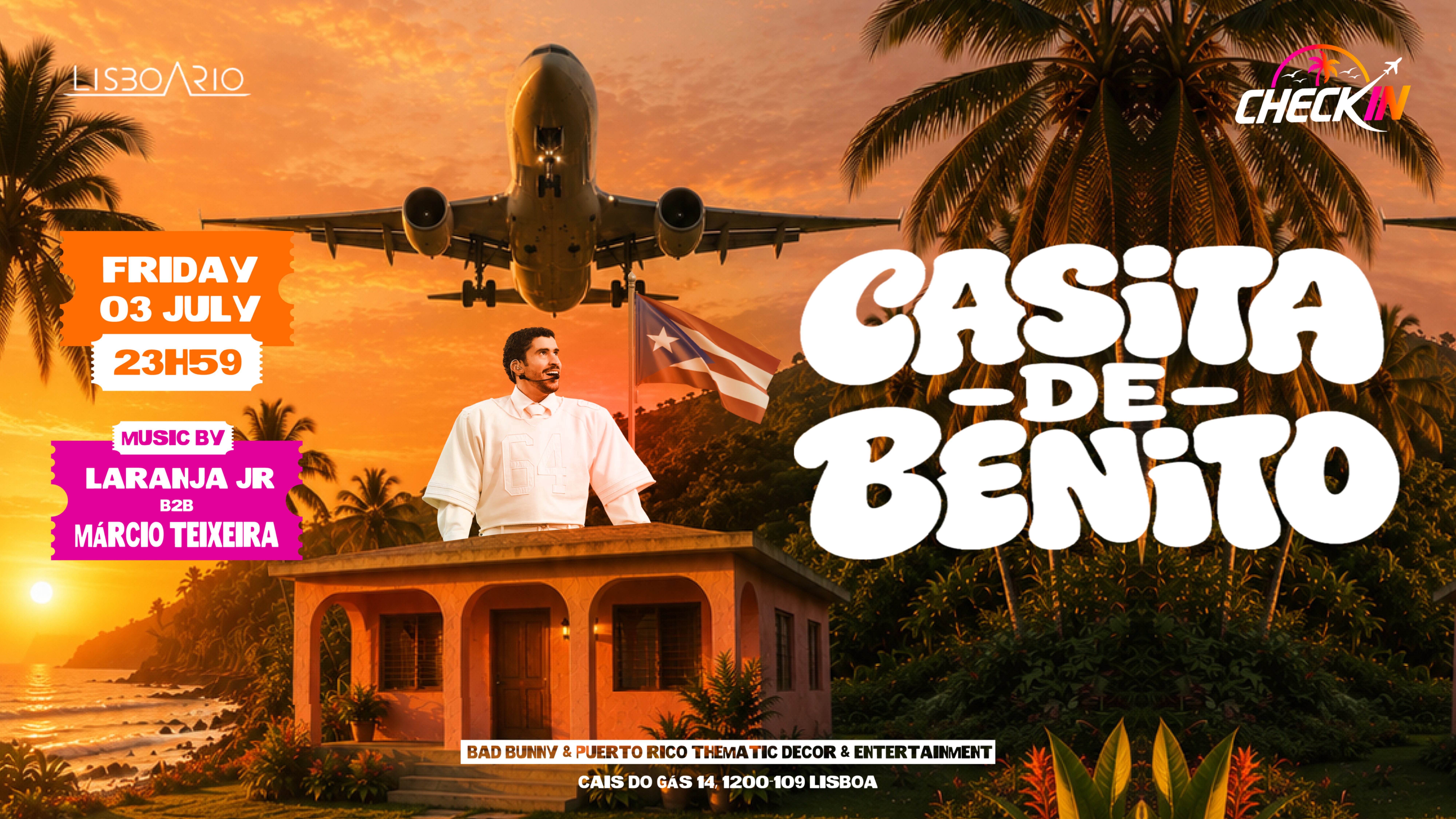 CHECK-IN: CASITA DE BENITO 🐰 - Girls free until 1 AM image