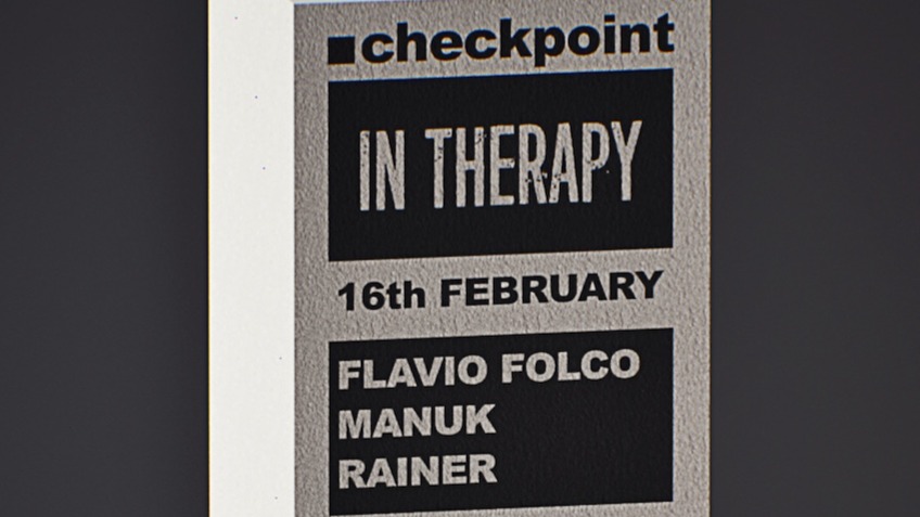 ■ checkpoint & In Therapy showcase pres. Flavio Folco, Rainer, Manuk image