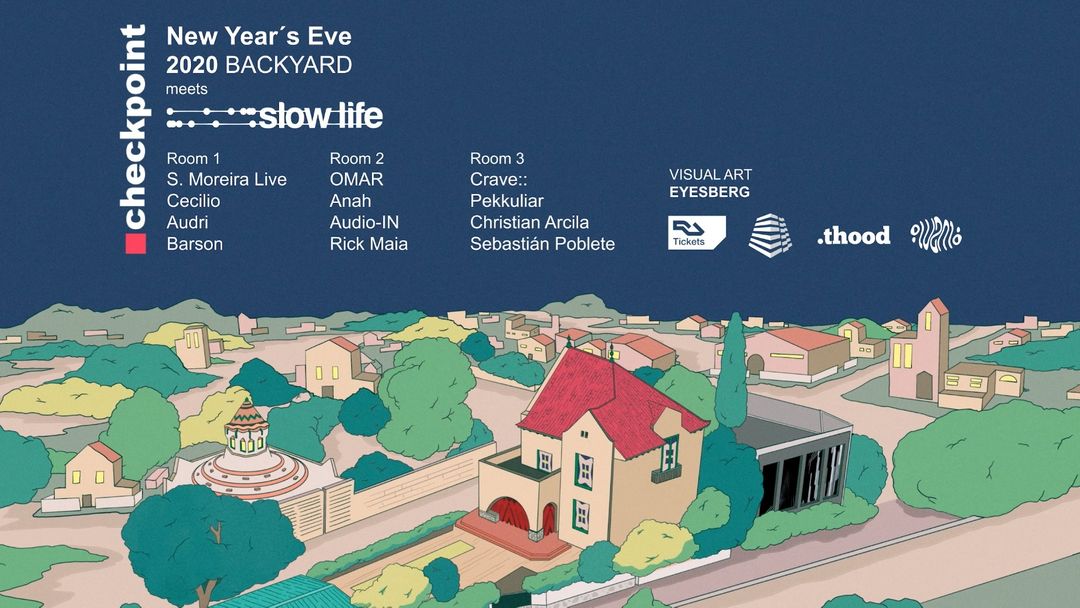 Capa do evento ■ checkpoint New Year's Eve 2020 Backyard Barcelona