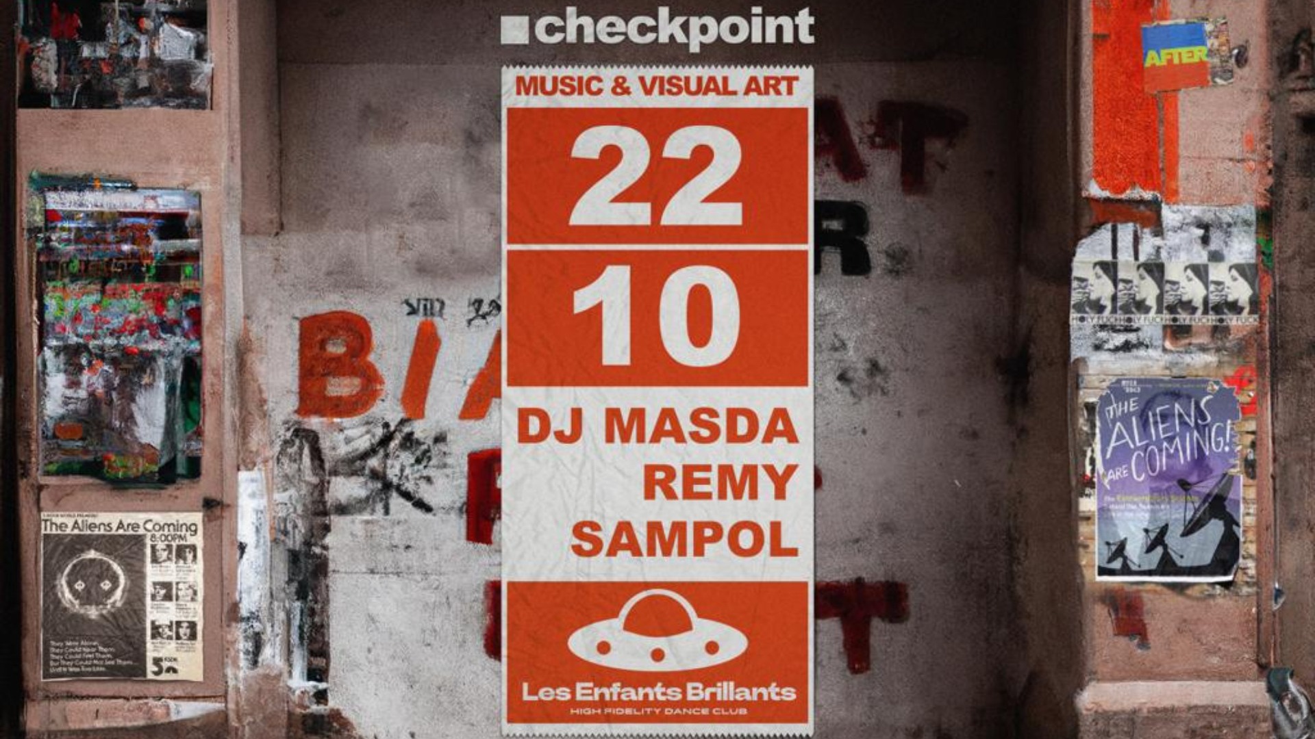 ■ checkpoint October edition at Les Enfants pres. Dj Masda image