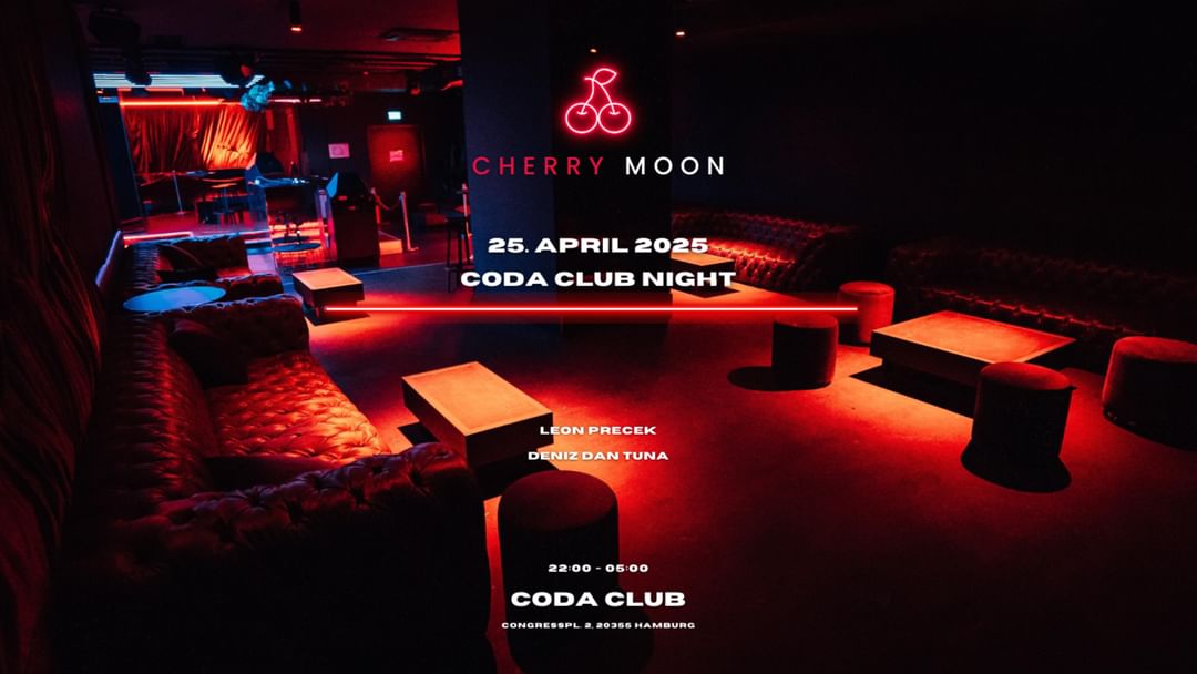 Cartell de l'esdeveniment CHERRYMOON x Coda