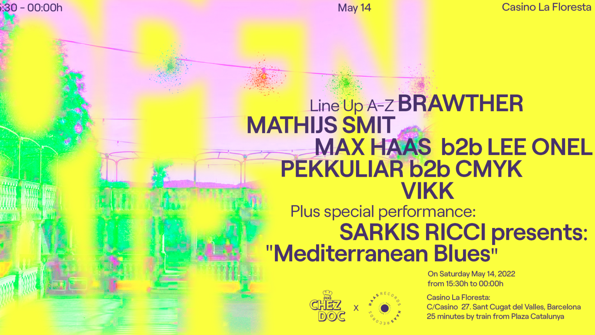 Chez Doc x HAAS Records - Open Air Edition - pres: Brawther, Mathijs Smit & more image