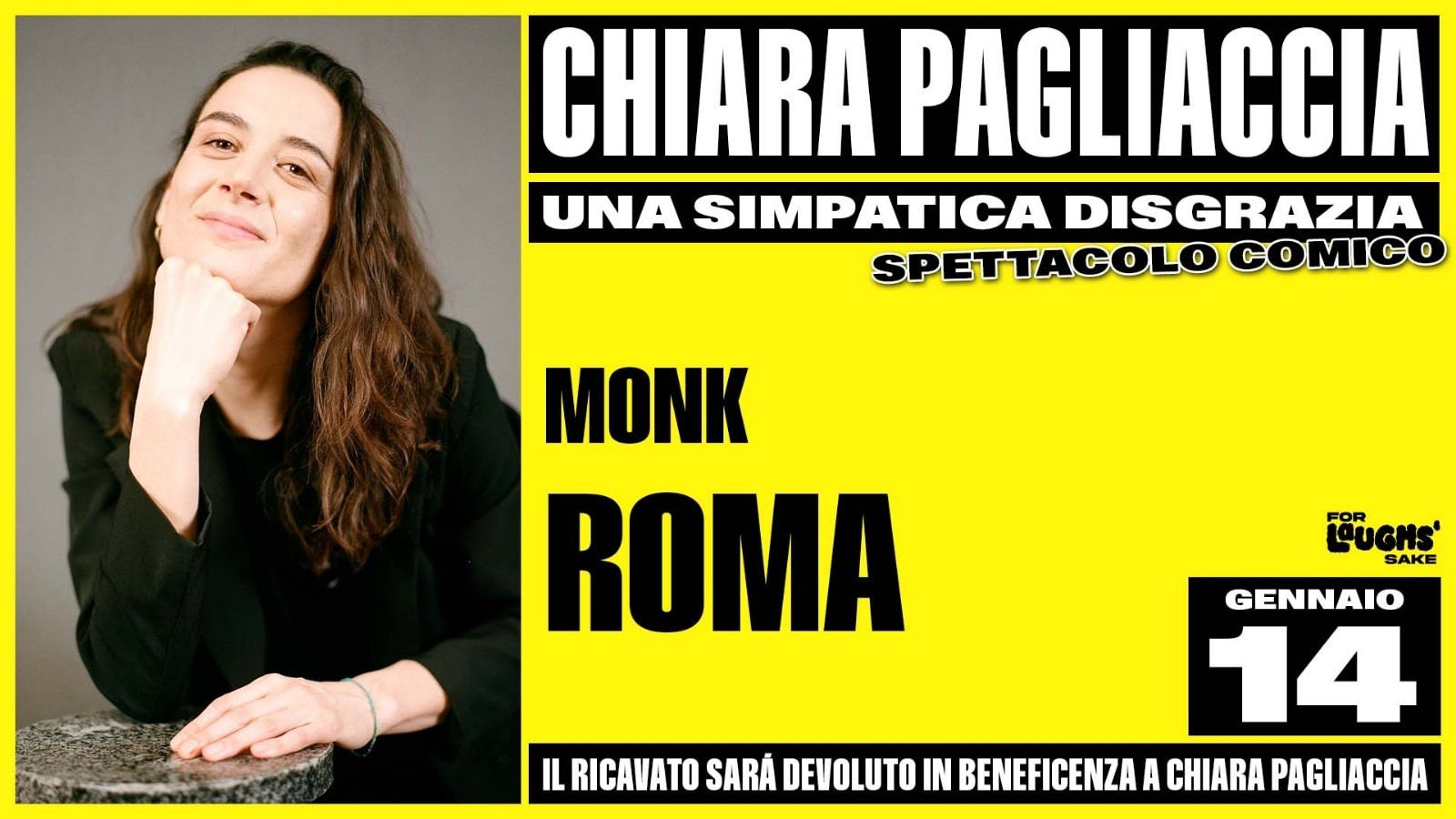 CHIARA PAGLIACCIA - UNA SIMPATICA DISGRAZIA image