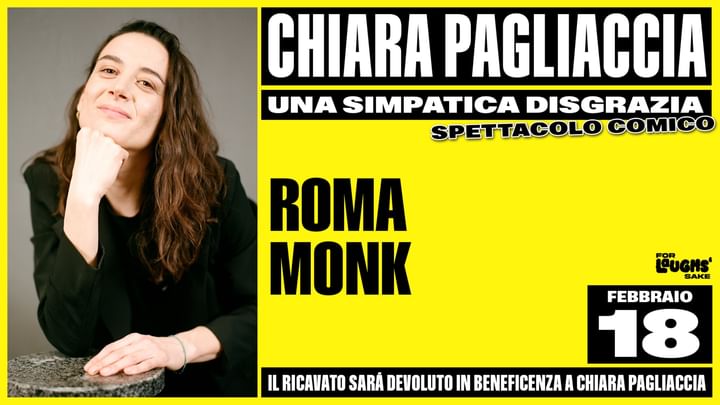 Cover for event: CHIARA PAGLIACCIA - UNA SIMPATICA DISGRAZIA