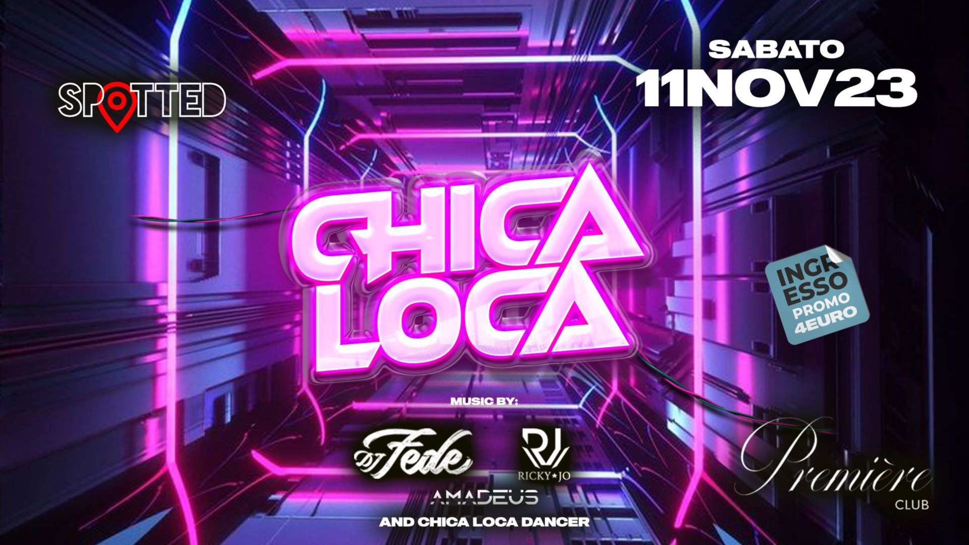 CHICA LOCA // 11 NOVEMBRE