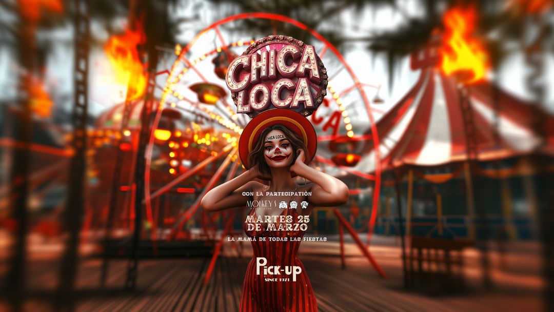 Cartell de l'esdeveniment CHICA LOCA - EL CIRCO