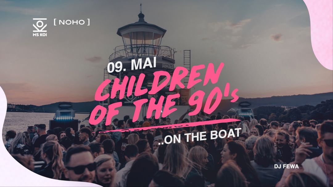 Couverture de l'événement CHILDREN OF THE 90s BOAT EDT
