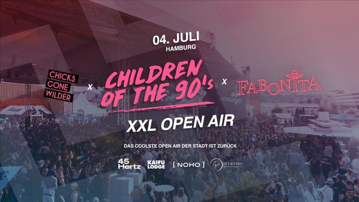 Cover for event: Children of the 90´s X CGW X Fabonita