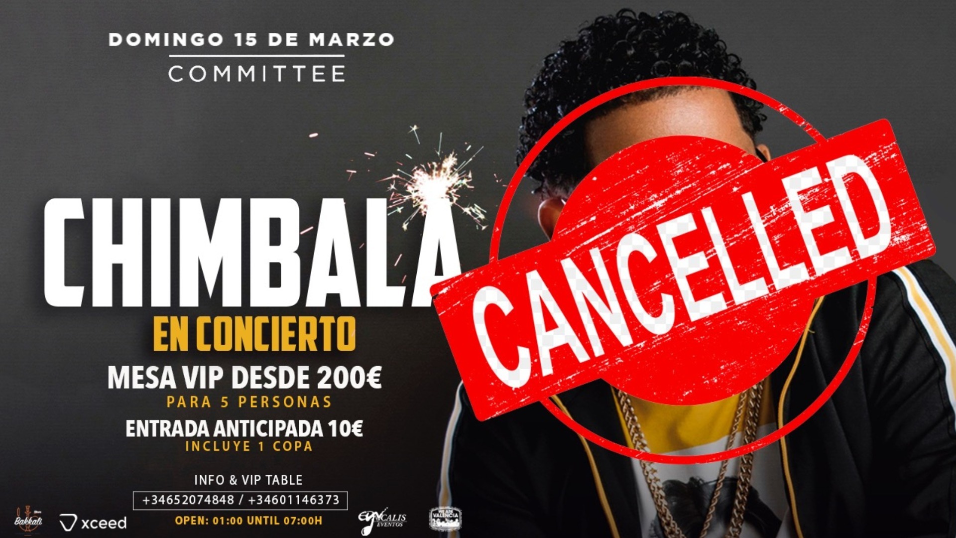 Chimbala - Live Concert *Cancelled* image