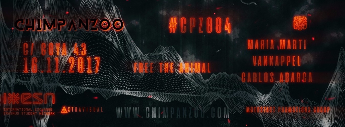 Chimpanzoo pres. #cpz004 w/ Maria Marti / Vankappel / Abarca image