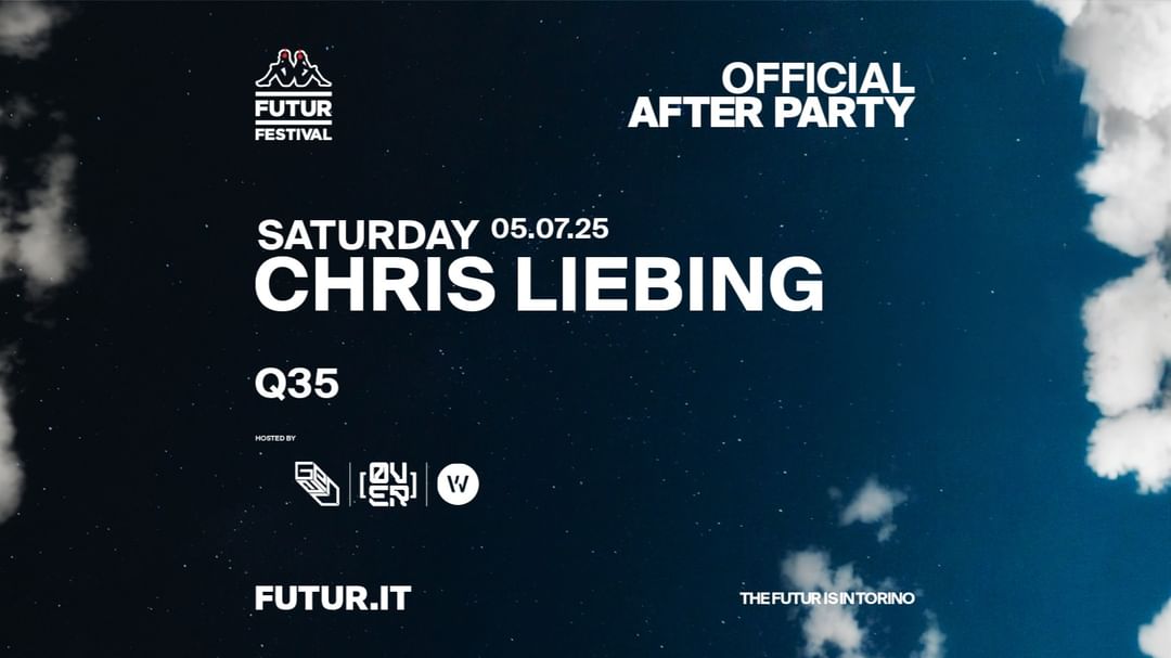 Couverture de l'événement CHRIS LIEBING for KFF25 Day 2 Official After Party at Q35 Warehouse  