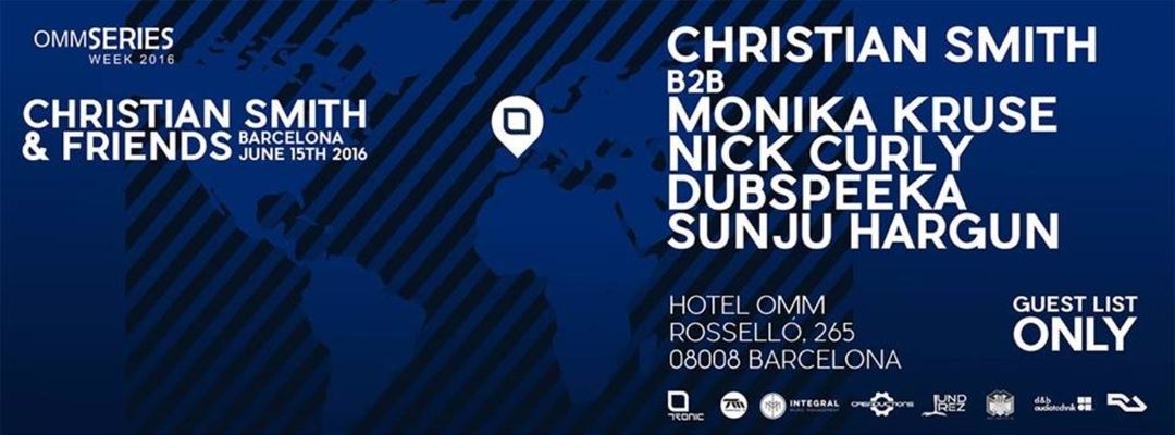 Christian Smith & Friends | Ommseries - Off Week 2016 event cover