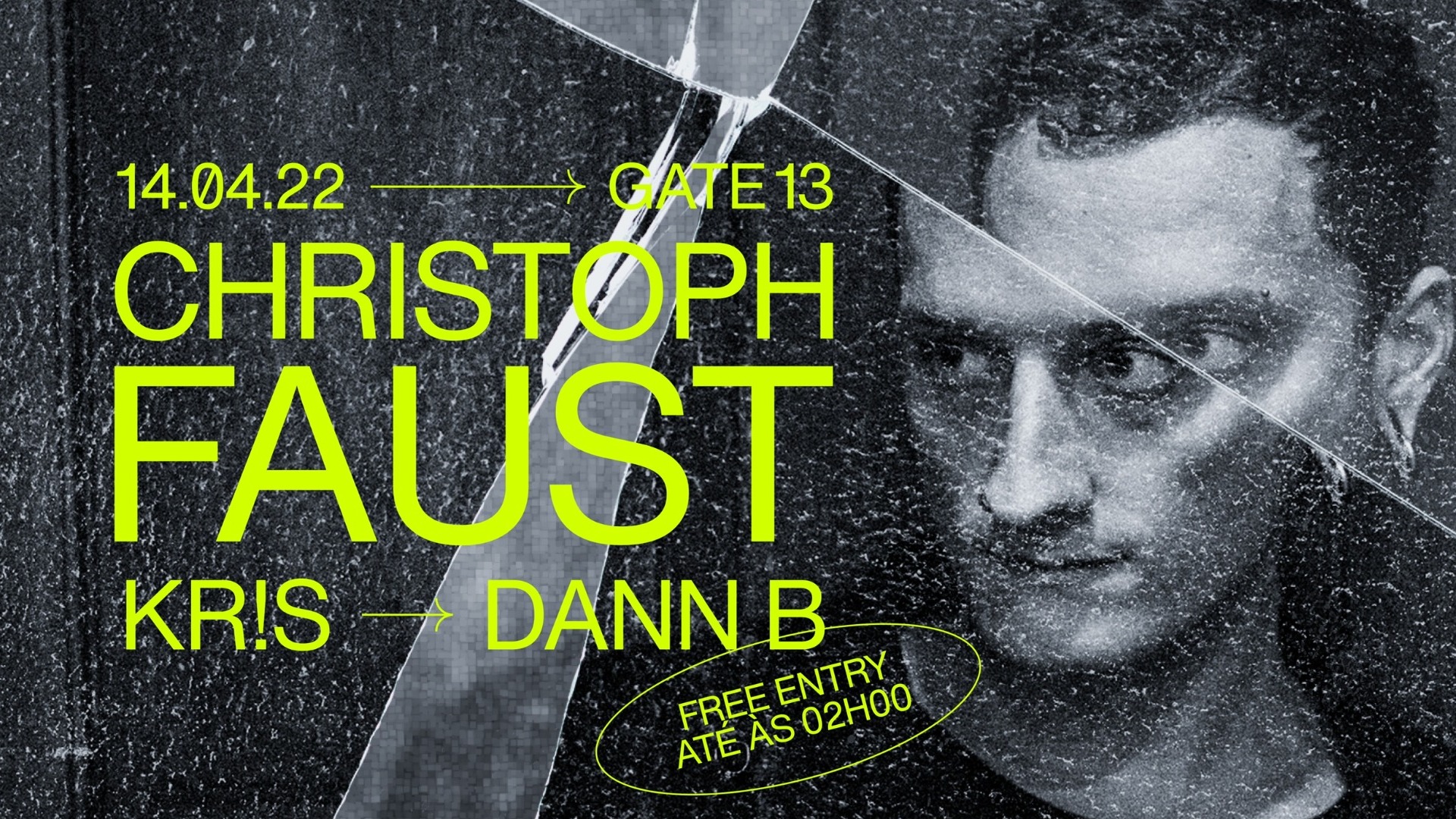 Christoph Faust / Inhalt der Nacht x Kr!z x Dann B @gate13 image