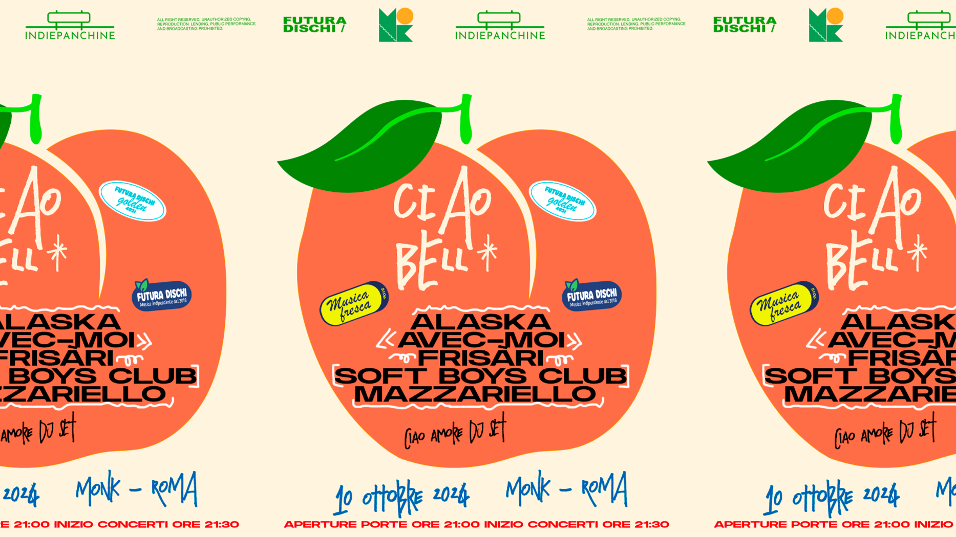 CIAO BELL* - FUTURA DISCHI e INDIEPANCHINE