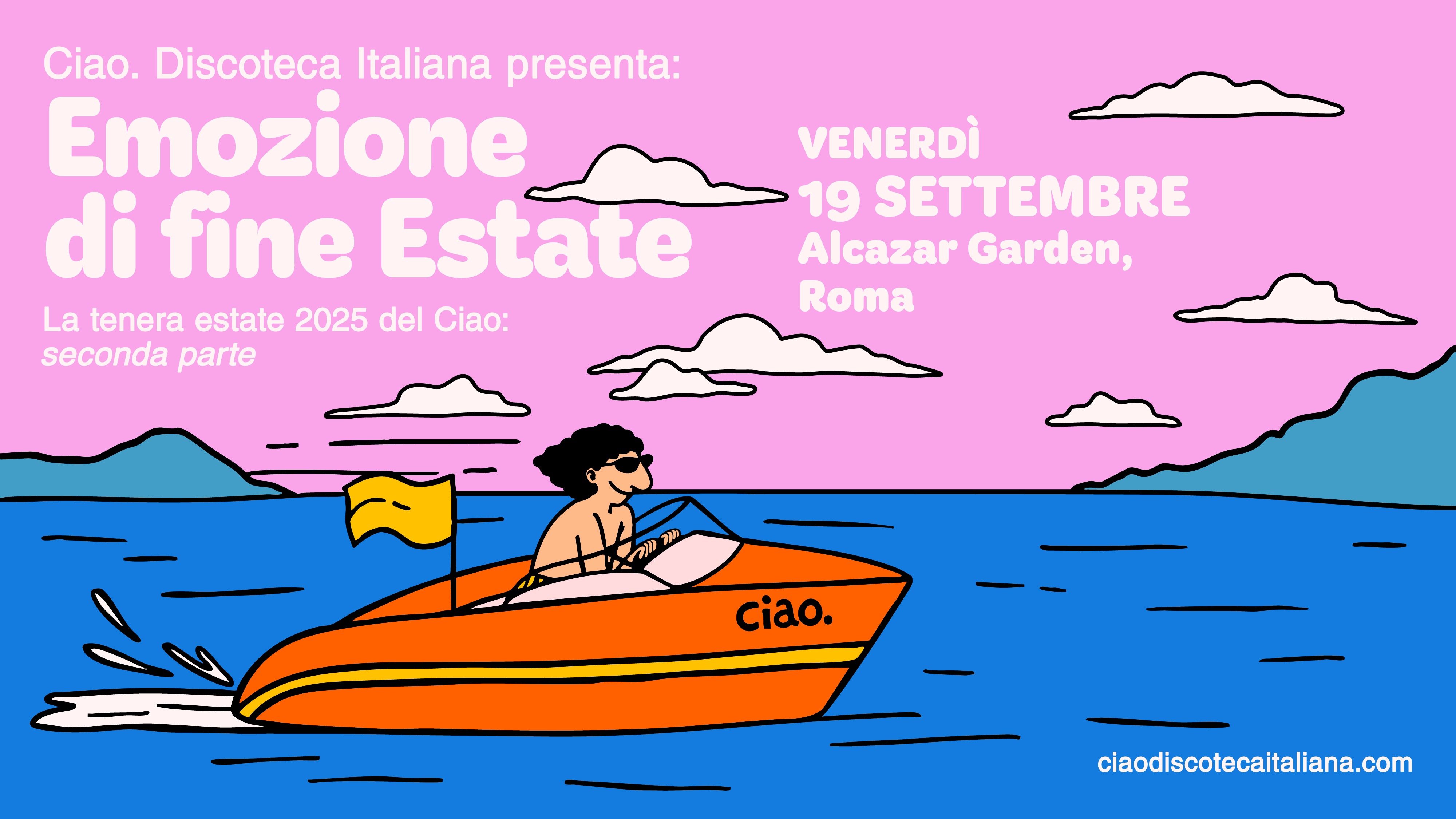 Ciao Discoteca Italiana - Alcazar Garden Closing Week