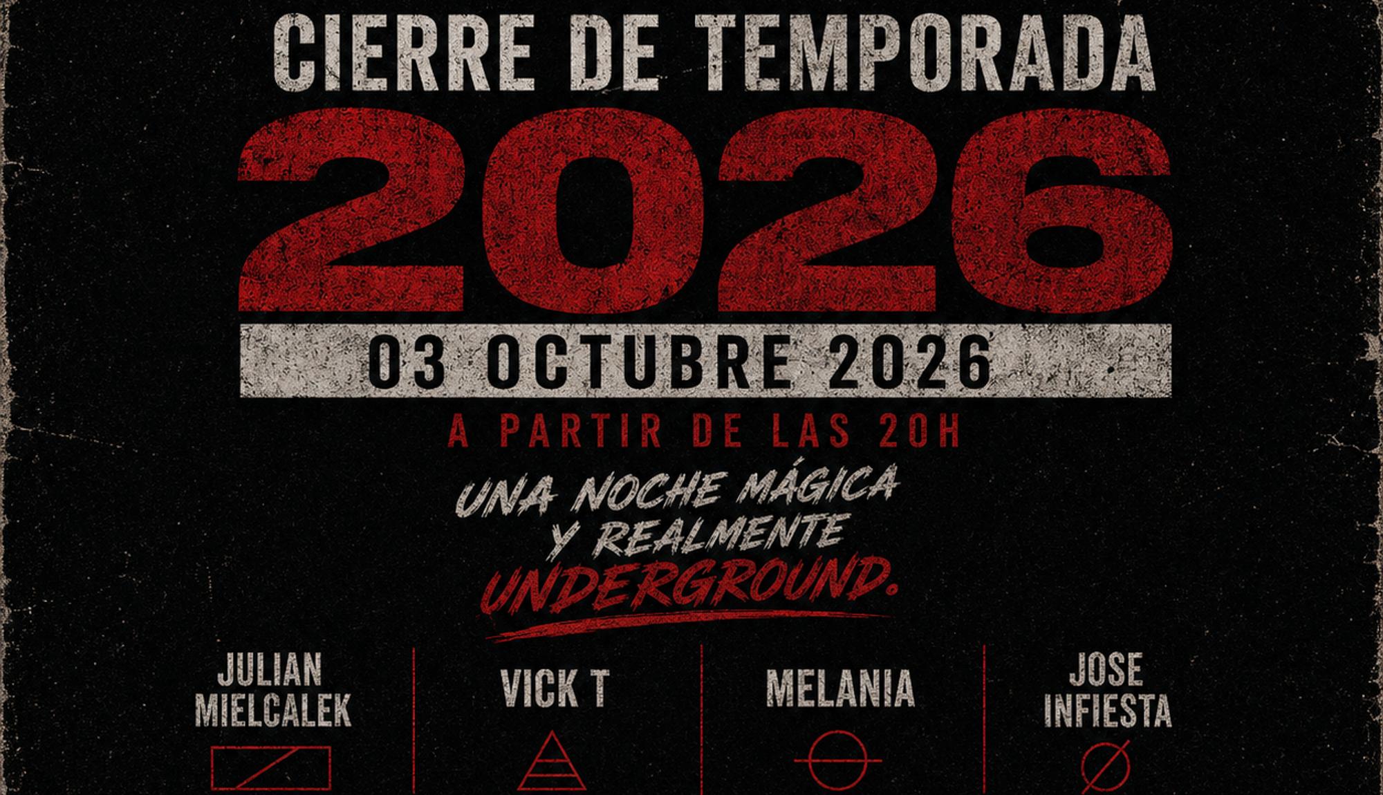 Cierre de Temporada 2026