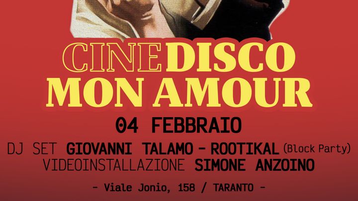 Cover for event: CINEDISCO MON AMOUR