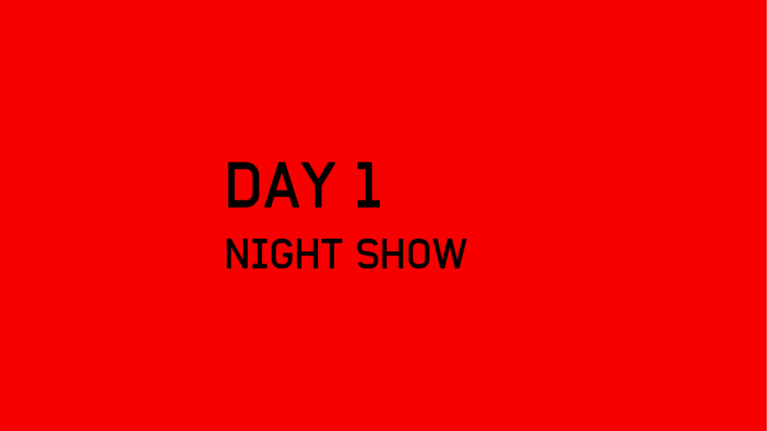 DAY 1 NIGHT SHOW 21:00 - 03.30 - Circle Saints Festival  image