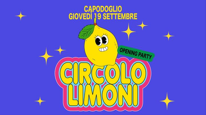 Cover for event: circolo limoni opening partyyy