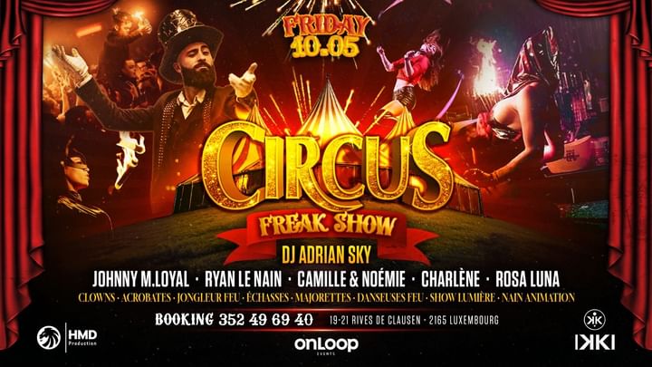 Cover for event: CIRCUS FREAK SHOW