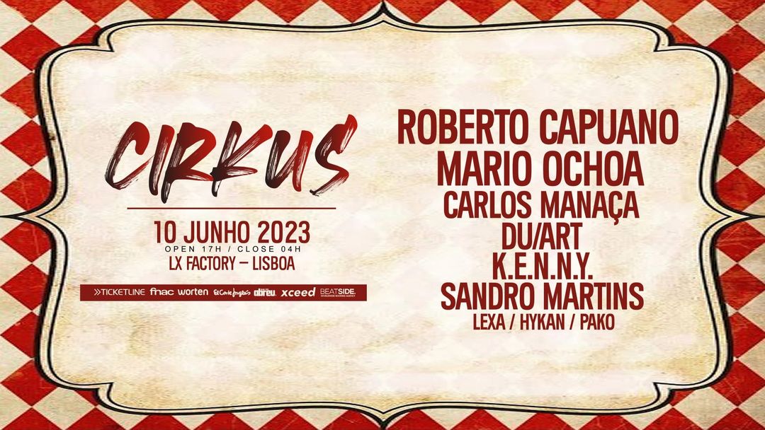 CIRKUS-Eventplakat