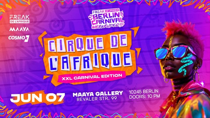 Cover for event: Cirque De L'Afrique XXL Carnival Edition