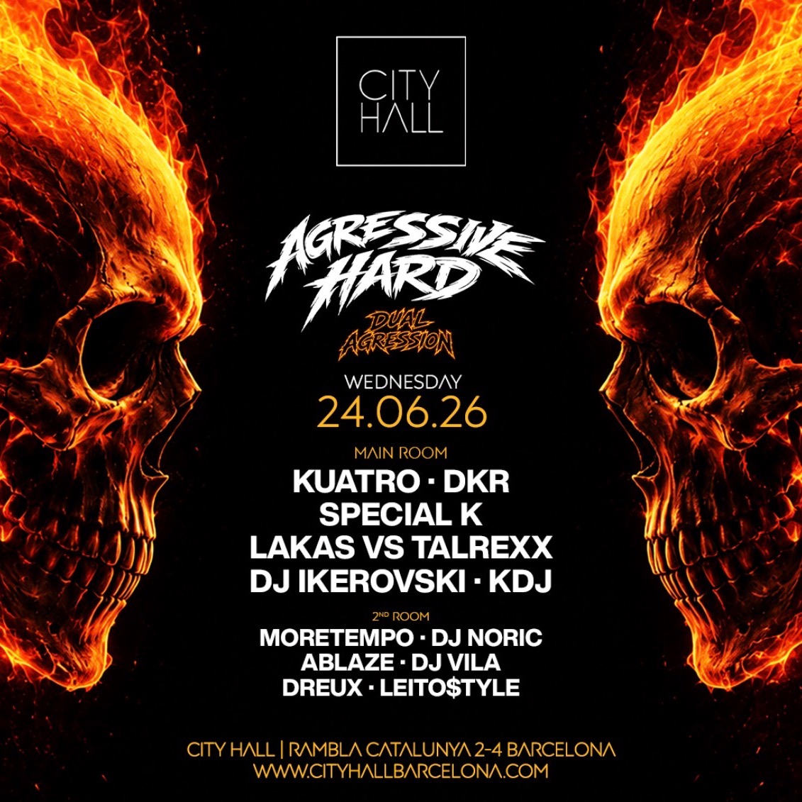 City Hall pres. AGRESSIVE HARD - DUAL AGRESSION image
