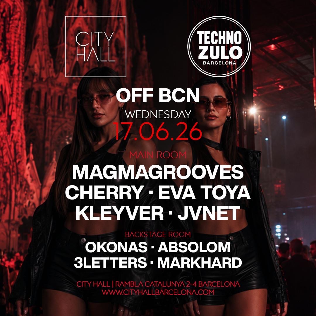 City Hall pres. OFF BCN x TECHNO ZULO image