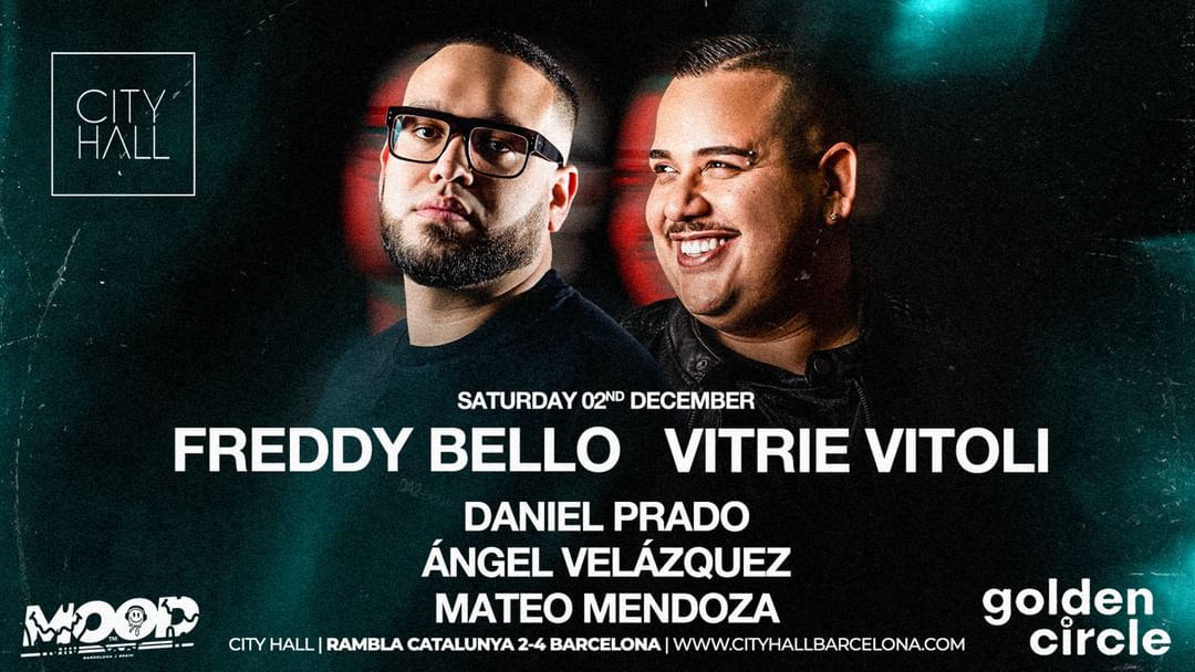 CITY HALL pres. SATURDAY + MOOD SPAIN  event cover