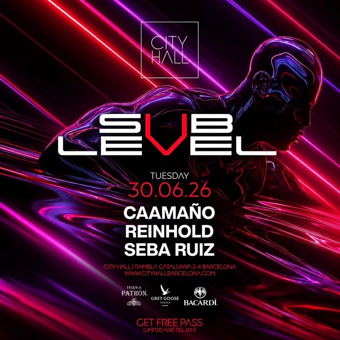 City Hall pres. SUBLEVEL - Tuesday I Guest List image