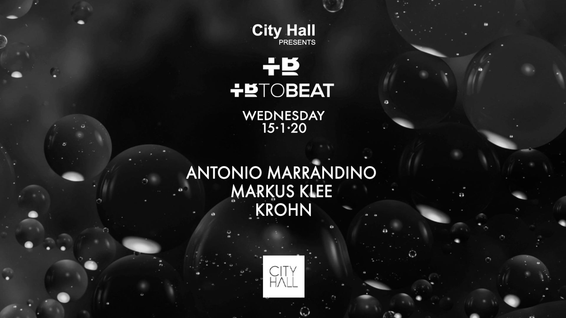 City Hall pres. ToBeat Showcase image