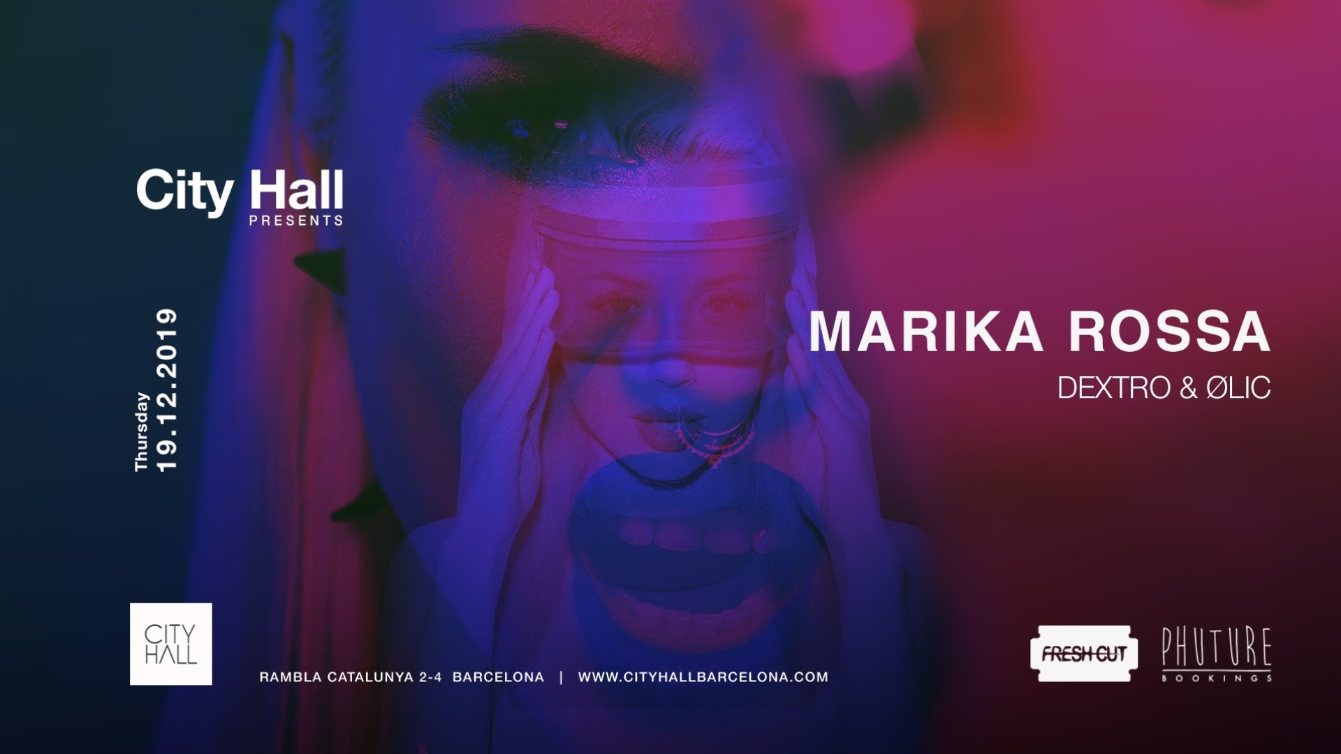 City Hall presents Marika Rossa