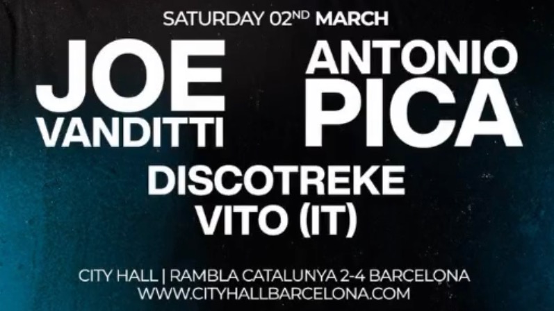 City Hall Saturday pres. ANTONIO PICA - JOE VANDITTI image