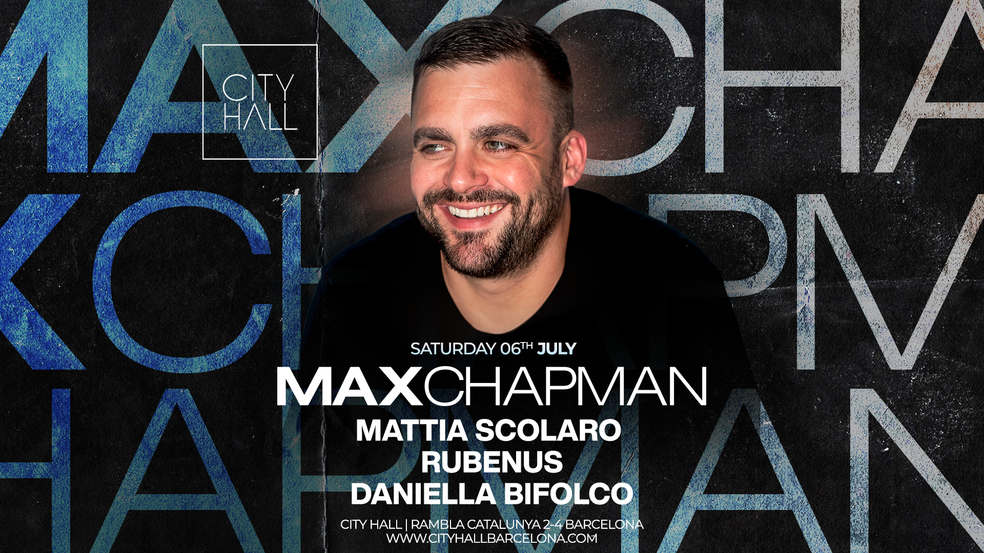 City Hall Saturday w/ MAX CHAPMAN, MATTIA SCOLARO image
