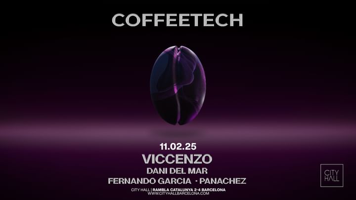 Cover for event: City Hall TUESDAY pres. COFFEETECH - LAST FREE