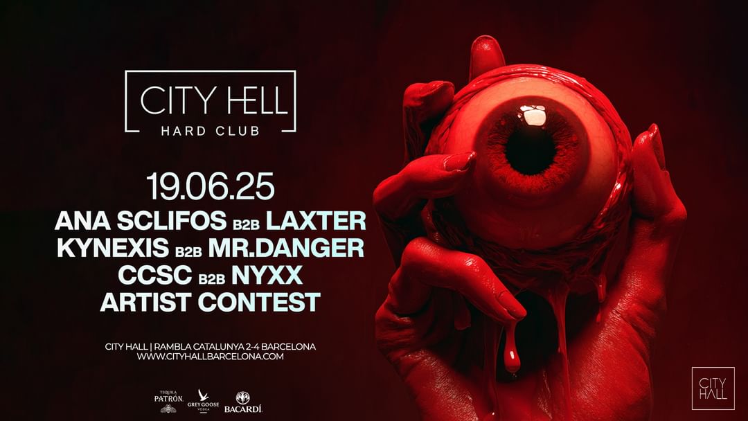 CITY HELL ll hard club II FREE till 01 event cover
