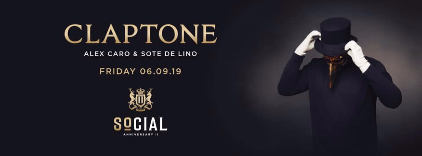 CLAPTONE RETURNS to Social