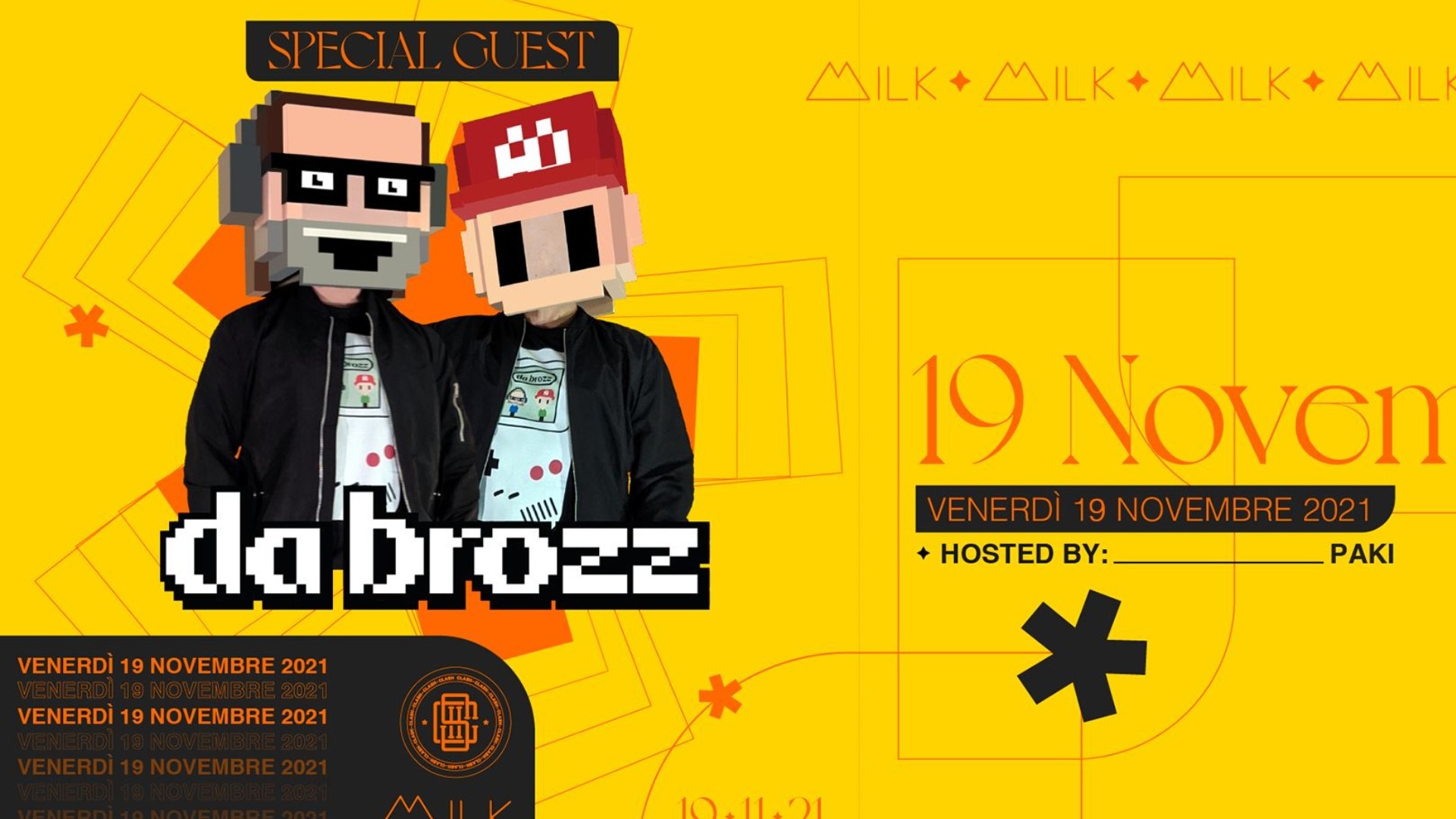 CLASH ! Special Guest DA BROZZ - Milk Torino image