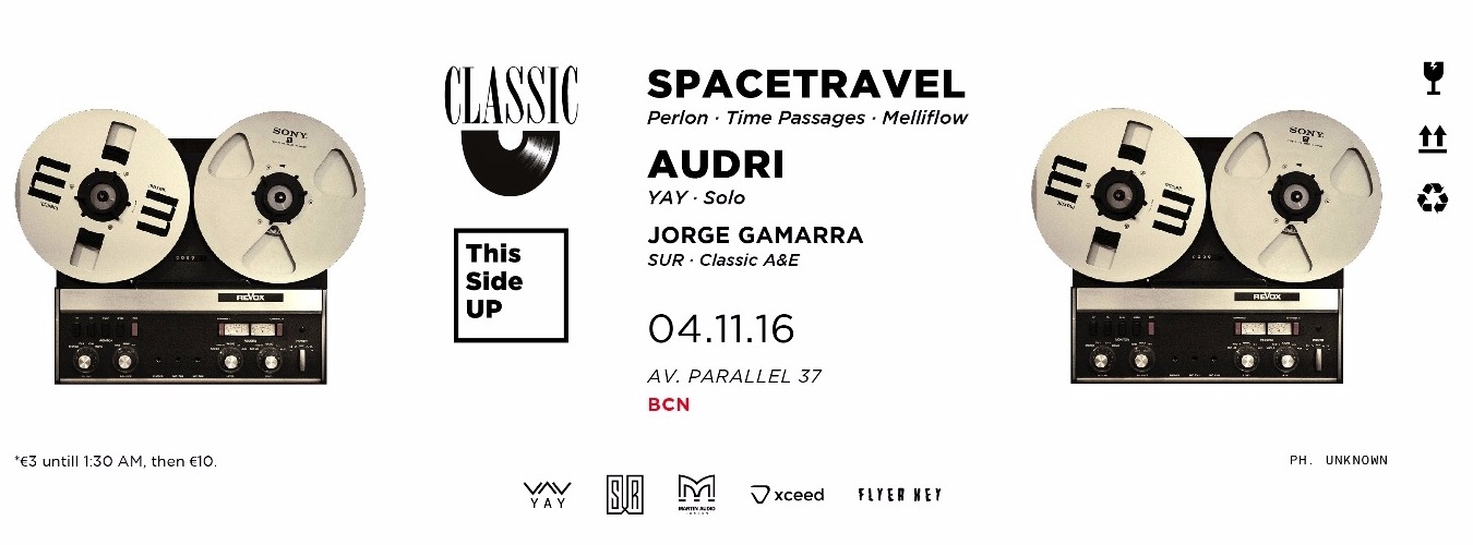 Classic Meets This Side UP - w/ Spacetravel & Audri image