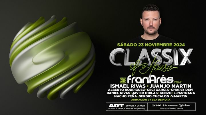 Cover for event: CLASSIX OF HOUSE 2024 @ ART MADRID (Príncipe Pio)