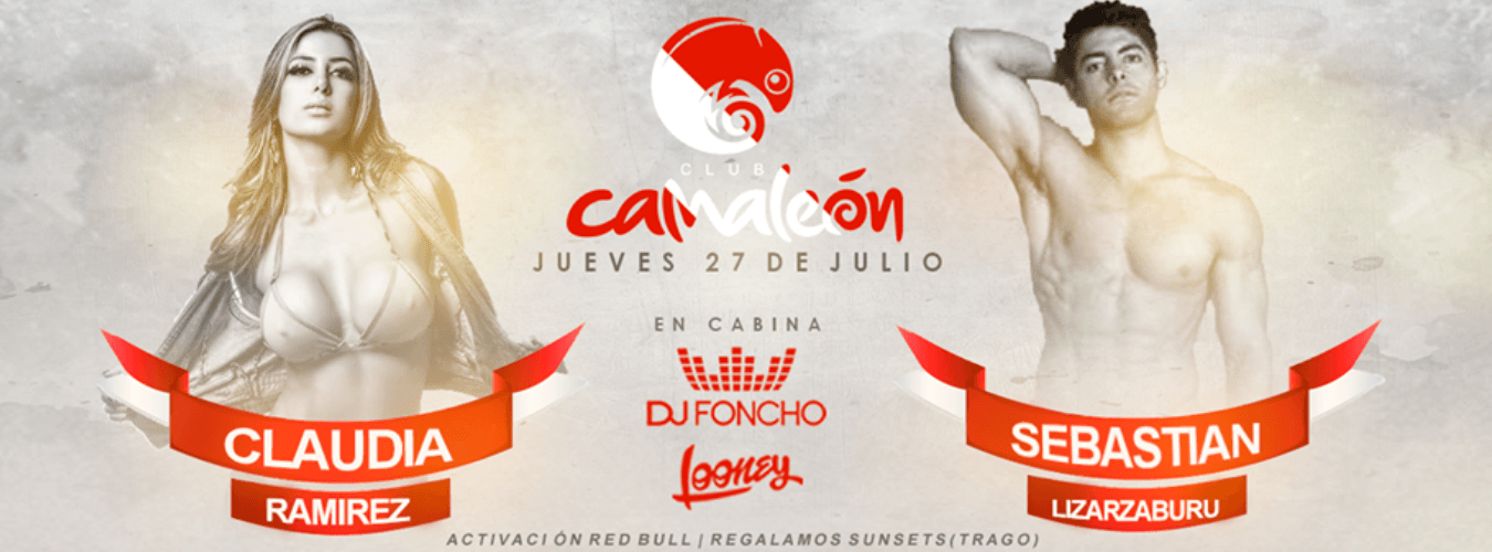 CLAUDIA RAMIREZ Y SEBASTÍAN LIZARZABURU en CAMALEÓN image