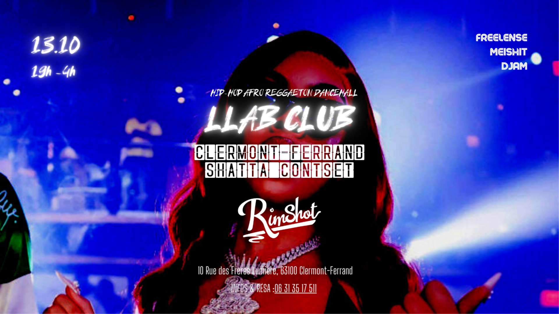 CLERMONT-FERRAND : LLAB CLUB SHATTA CONTEST image