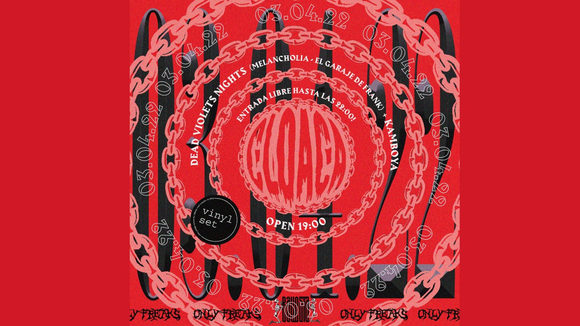 CLOACA:  Dead Violets Night + Kamboya image